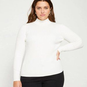 Universal Standard Cool Knit Mockneck Sweater size M(18-20)